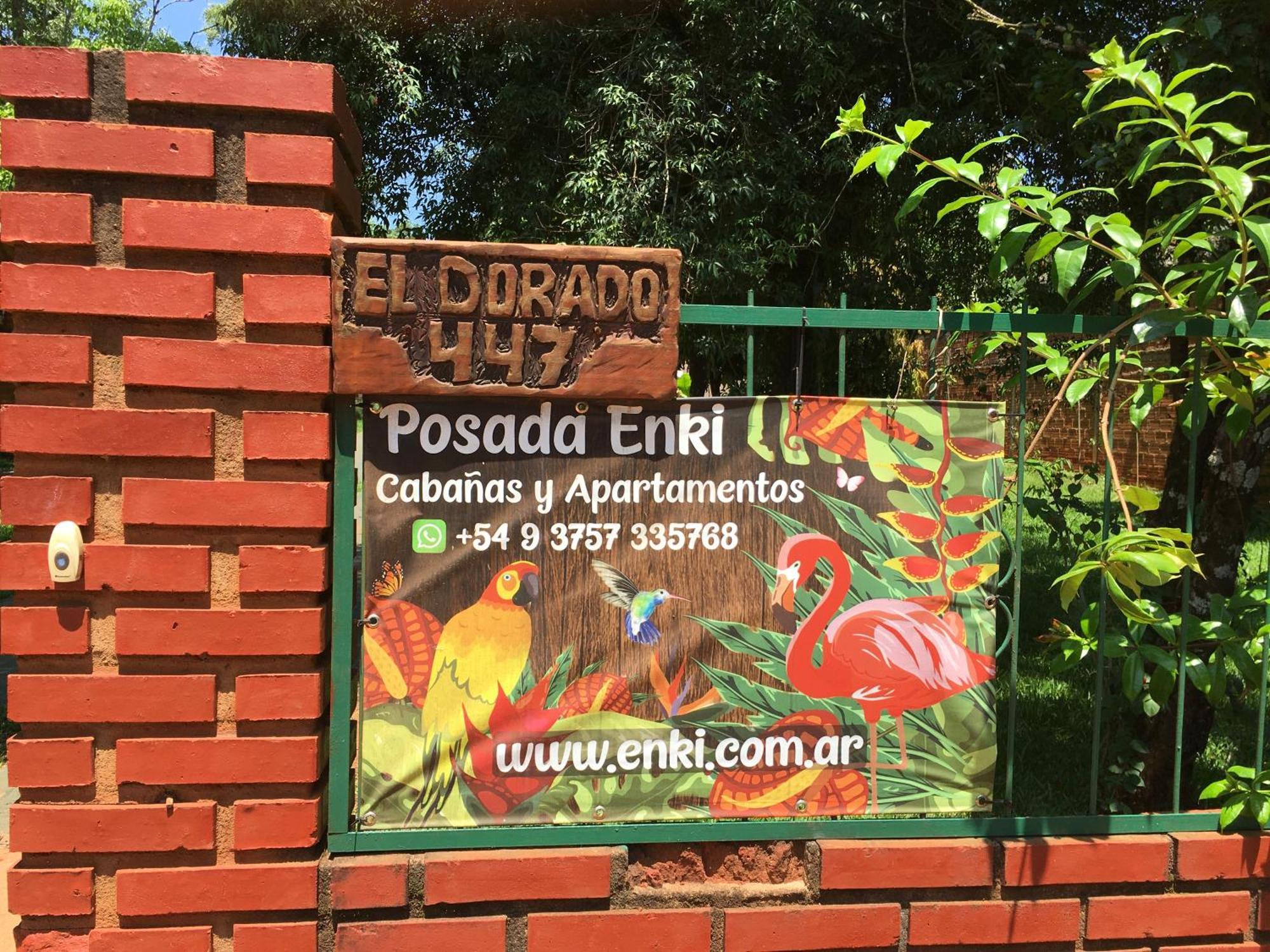 Posada Enki ปูแอร์โตอีกวาซู ภายนอก รูปภาพ